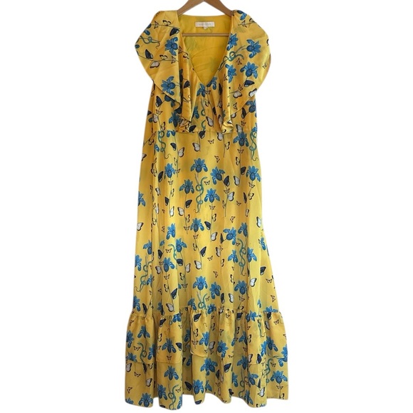 Borgo De Nor Iris Sleeveless Floral Print Maxi Dress - Picture 1 of 11